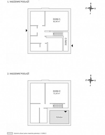 Prodej Rodinný dům Dvougenerační dům 2+1 a 3+1, Zlín